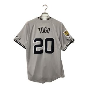 読売ジャイアンツ (ヨミウリジャイアンツ) 2025年ビジター 優勝ワッペン付 応援グッズ 戸郷翔征【20】 SIZE S グレー