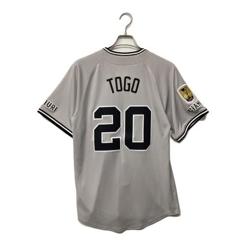 読売ジャイアンツ (ヨミウリジャイアンツ) 2025年ビジター 優勝ワッペン付 応援グッズ 戸郷翔征【20】 SIZE S グレー