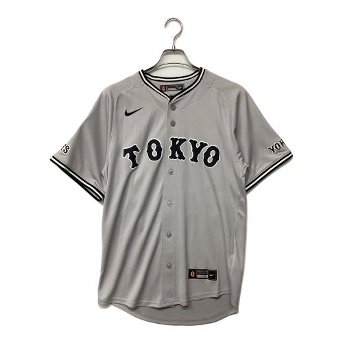 読売ジャイアンツ (ヨミウリジャイアンツ) 2025年ビジター 優勝ワッペン付 応援グッズ 戸郷翔征【20】 SIZE S グレー