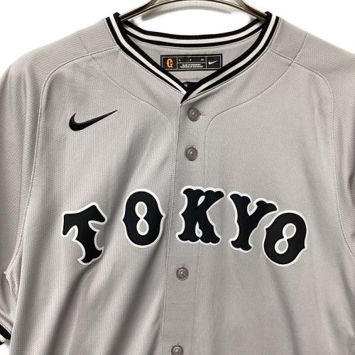 読売ジャイアンツ (ヨミウリジャイアンツ) 2025年ビジター 優勝ワッペン付 応援グッズ 戸郷翔征【20】 SIZE S グレー