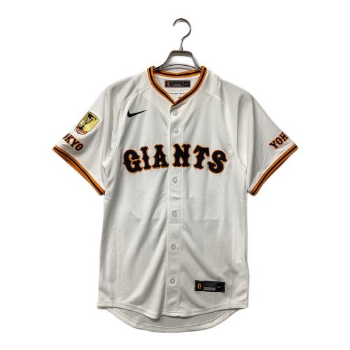 読売ジャイアンツ (ヨミウリジャイアンツ) 2025年ホーム 優勝ワッペン付 応援グッズ 戸郷翔征【20】 SIZE XS ホワイト