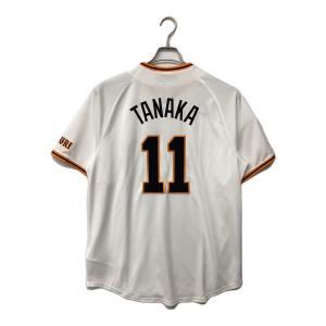 読売ジャイアンツ (ヨミウリジャイアンツ) 2025年ホーム 優勝ワッペン付 応援グッズ 田中将大【11】 SIZE M ホワイト
