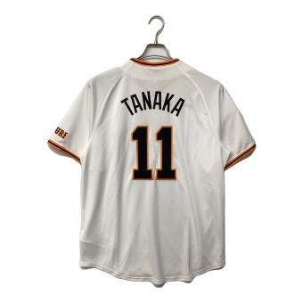 読売ジャイアンツ (ヨミウリジャイアンツ) 2025年ホーム 優勝ワッペン付 応援グッズ 田中将大【11】 SIZE M ホワイト