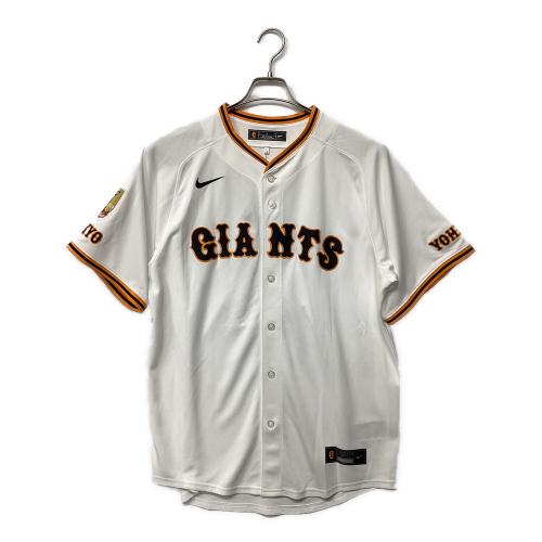 読売ジャイアンツ (ヨミウリジャイアンツ) 2025年ホーム 優勝ワッペン付 応援グッズ 田中将大【11】 SIZE M ホワイト