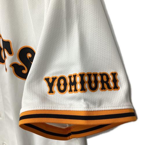 読売ジャイアンツ (ヨミウリジャイアンツ) 2025年ホーム 優勝ワッペン付 応援グッズ 田中将大【11】 SIZE M ホワイト