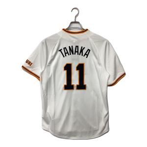 読売ジャイアンツ (ヨミウリジャイアンツ) 2025年ホーム 優勝ワッペン付 応援グッズ 田中将大【11】 SIZE L ホワイト