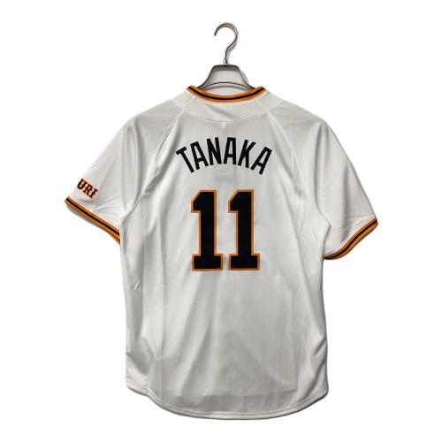 読売ジャイアンツ (ヨミウリジャイアンツ) 2025年ホーム 優勝ワッペン付 応援グッズ 田中将大【11】 SIZE L ホワイト