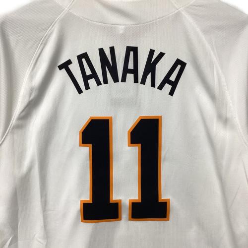 読売ジャイアンツ (ヨミウリジャイアンツ) 2025年ホーム 優勝ワッペン付 応援グッズ 田中将大【11】 SIZE L ホワイト