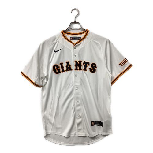 読売ジャイアンツ (ヨミウリジャイアンツ) 2025年ホーム 優勝ワッペン付 応援グッズ 田中将大【11】 SIZE L ホワイト