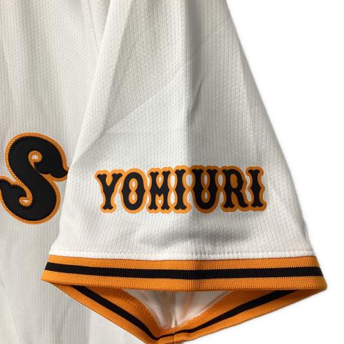 読売ジャイアンツ (ヨミウリジャイアンツ) 2025年ホーム 優勝ワッペン付 応援グッズ 田中将大【11】 SIZE L ホワイト
