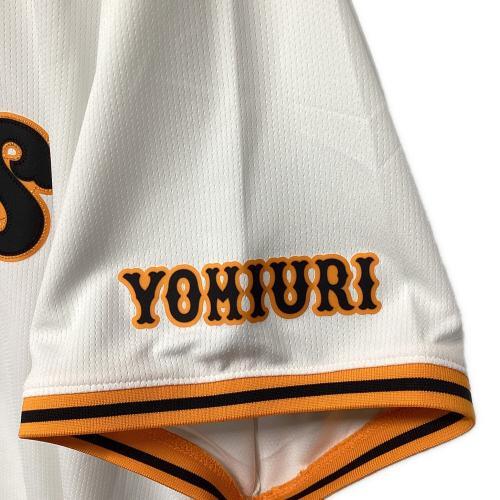 読売ジャイアンツ (ヨミウリジャイアンツ) 2025年ホーム 優勝ワッペン付 応援グッズ 門脇誠【5】 SIZE XL ホワイト