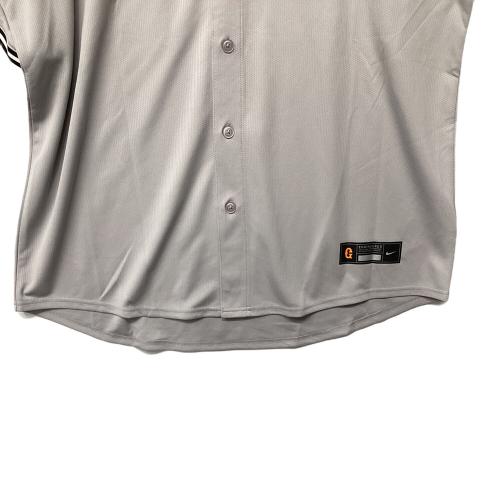 読売ジャイアンツ (ヨミウリジャイアンツ) 2025年ビジター 優勝ワッペン付 応援グッズ ライデル・マルティネス【92】 SIZE 2XL グレー