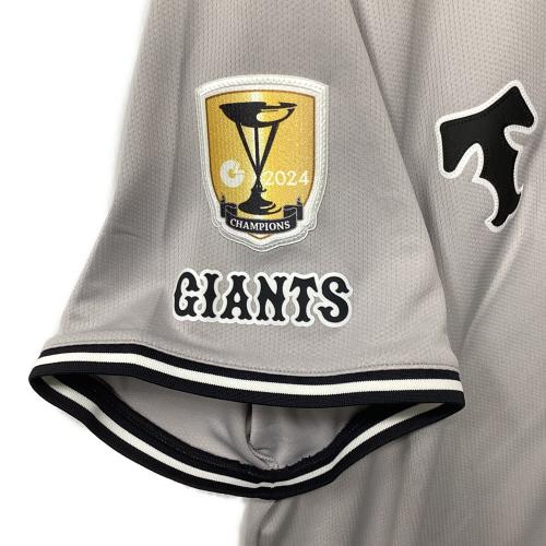 読売ジャイアンツ (ヨミウリジャイアンツ) 2025年ビジター 優勝ワッペン付 応援グッズ ライデル・マルティネス【92】 SIZE 2XL グレー