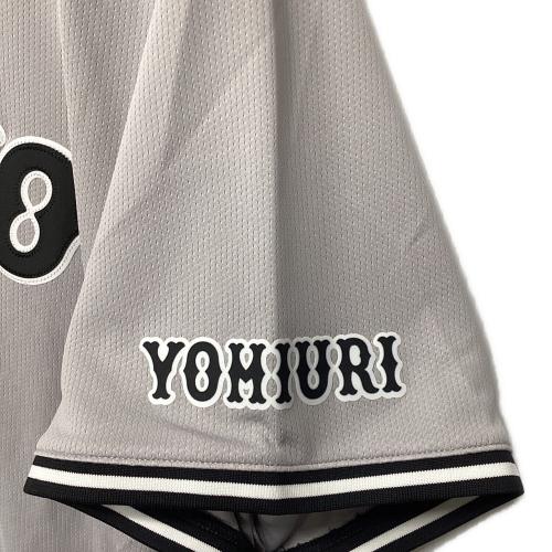 読売ジャイアンツ (ヨミウリジャイアンツ) 2025年ビジター 優勝ワッペン付 応援グッズ ライデル・マルティネス【92】 SIZE 2XL グレー