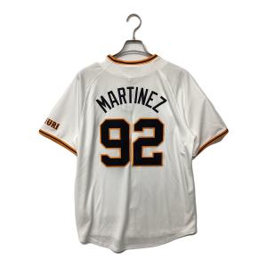 読売ジャイアンツ (ヨミウリジャイアンツ) 2025年ホーム 優勝ワッペン付 応援グッズ ライデル・マルティネス【92】 SIZE M ホワイト