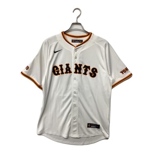 読売ジャイアンツ (ヨミウリジャイアンツ) 2025年ホーム 優勝ワッペン付 応援グッズ ライデル・マルティネス【92】 SIZE M ホワイト