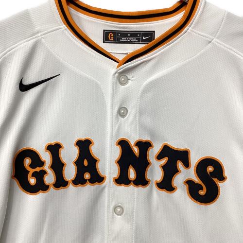 読売ジャイアンツ (ヨミウリジャイアンツ) 2025年ホーム 優勝ワッペン付 応援グッズ ライデル・マルティネス【92】 SIZE M ホワイト