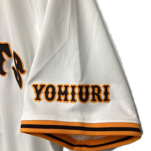 読売ジャイアンツ (ヨミウリジャイアンツ) 2025年ホーム 優勝ワッペン付 応援グッズ 井上温大【97】 SIZE M ホワイト
