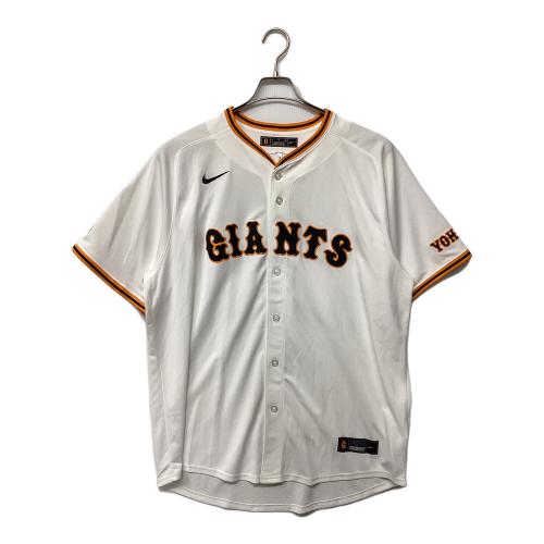 読売ジャイアンツ (ヨミウリジャイアンツ) 2025年ホーム 優勝ワッペン付 応援グッズ トレイ・キャベッジ【13】 SIZE XL ホワイト