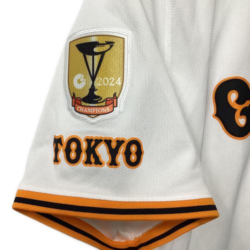 読売ジャイアンツ (ヨミウリジャイアンツ) 2025年ホーム 優勝ワッペン付 応援グッズ トレイ・キャベッジ【13】 SIZE XL ホワイト