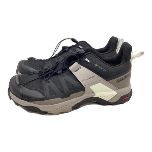 SALOMON (サロモン) X ULTRA 4 ローカット トレッキングシューズ 412881 メンズ SIZE 26.5cm ベージュ×ブラック