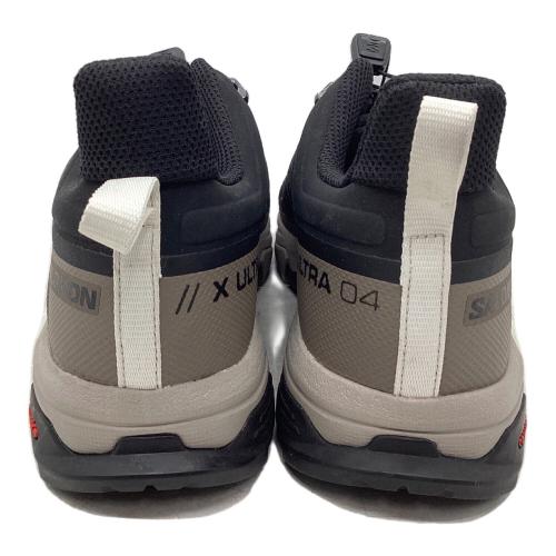 SALOMON (サロモン) X ULTRA 4 ローカット トレッキングシューズ 412881 メンズ SIZE 26.5cm ベージュ×ブラック