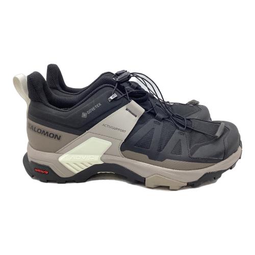 SALOMON (サロモン) X ULTRA 4 ローカット トレッキングシューズ 412881 メンズ SIZE 26.5cm ベージュ×ブラック