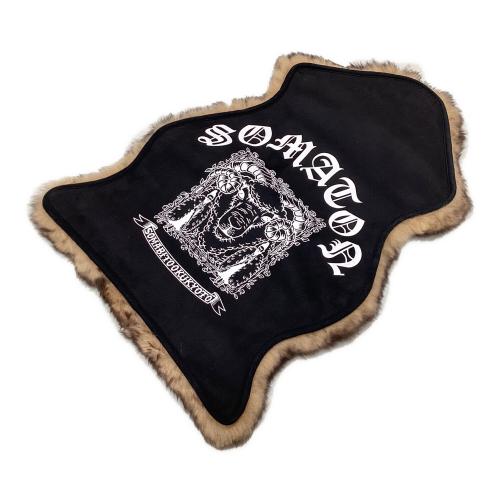 SOMABITO (ソマビト) ファニチャーアクセサリー ブラック ムートン