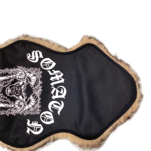 somabito ソマビト ムートンコット SOMABITO (ソマビト) ファニチャーアクセサリー ブラック ムートン