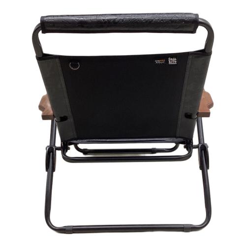 SOMABITO (ソマビト) アウトドアチェア ブラック ローバーチェア