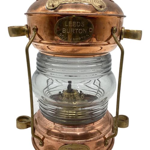 LEEDA BURTON アンカーランプ オイルランタン シリアルNo.20