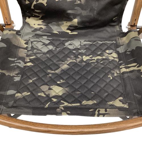 OWL CAMP アウトドアチェア ブラックマルチカム Standard Juhe Chair