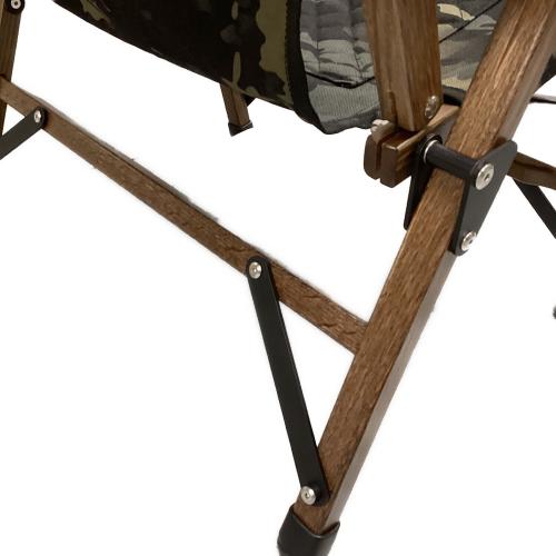OWL CAMP アウトドアチェア ブラックマルチカム Standard Juhe Chair