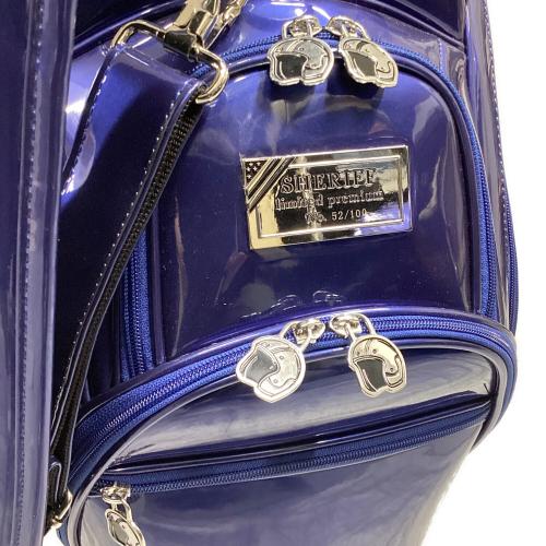 SHERIFF (シェリフ) キャディバッグ カート型 シリアルNo.52/100 SFA-015 ブルー American custom Safe Drive