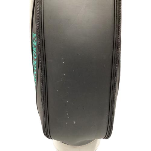 le coq sportif (ルコックスポルティフ) キャディバッグ QQBXJJ06 ブラック×ホワイト