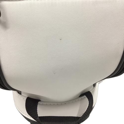 le coq sportif (ルコックスポルティフ) キャディバッグ QQBXJJ06 ブラック×ホワイト