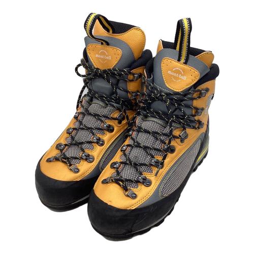 mont-bell (モンベル) アルパインクルーザー2800 ハイカット(ハードソール) トレッキングシューズ メンズ SIZE 27cm イエロー×グレー