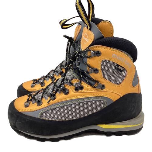 mont-bell (モンベル) アルパインクルーザー2800 ハイカット(ハードソール) トレッキングシューズ メンズ SIZE 27cm イエロー×グレー