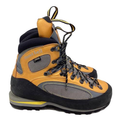 mont-bell (モンベル) アルパインクルーザー2800 ハイカット(ハードソール) トレッキングシューズ メンズ SIZE 27cm イエロー×グレー