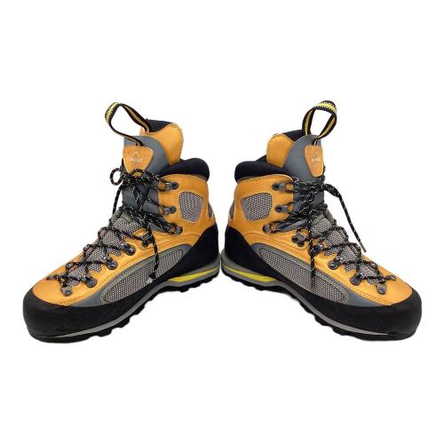 mont-bell (モンベル) アルパインクルーザー2800 ハイカット(ハードソール) トレッキングシューズ メンズ SIZE 27cm イエロー×グレー