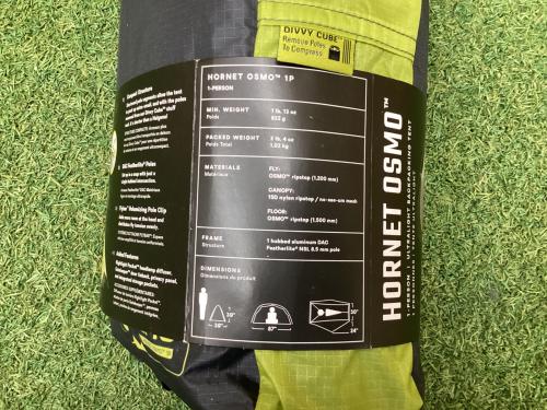 NEMO (ニーモ) ソロテント HORNET OSMO 1P