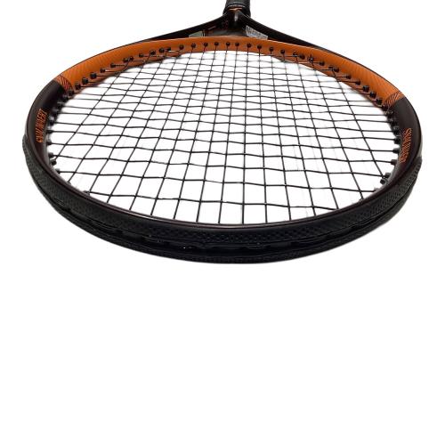 SNAUWAERT GRINTA 100 硬式テニスラケット ブラウン×オレンジ