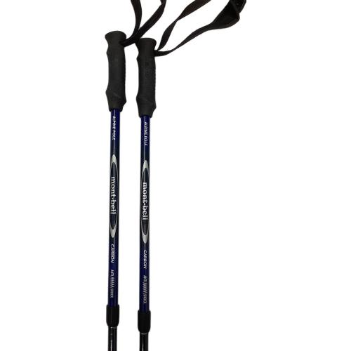 mont-bell (モンベル) トレッキングポール 2本セット 105-130CM ネイビー アルパインポール