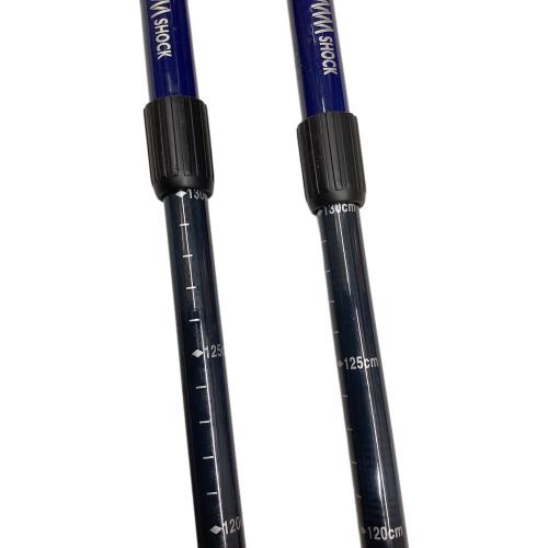 mont-bell (モンベル) トレッキングポール 2本セット 105-130CM ネイビー アルパインポール