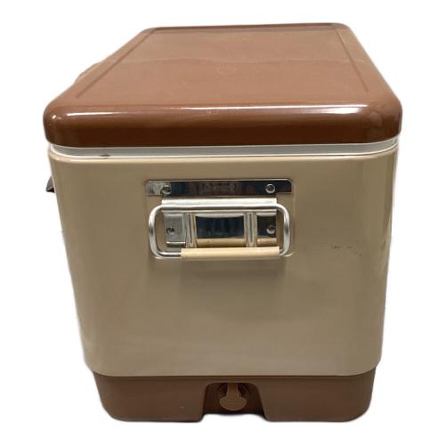 Coleman (コールマン) スチールベルトクーラー クーラーボックス ダイヤロゴ 54QT(約51L) バターナッツ