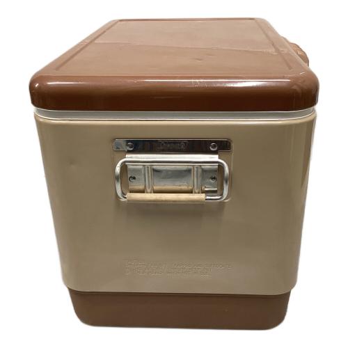 Coleman (コールマン) スチールベルトクーラー クーラーボックス ダイヤロゴ 54QT(約51L) バターナッツ