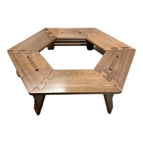 The Arth (ザァ～ッス) アウトドアテーブル ブラウン クル次郎