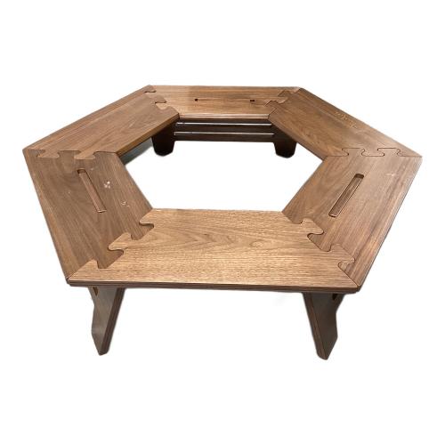 The Arth (ザァ～ッス) アウトドアテーブル ブラウン クル次郎