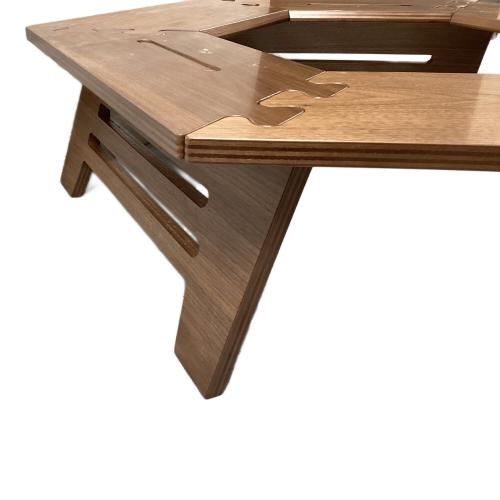 The Arth (ザァ～ッス) アウトドアテーブル ブラウン クル次郎