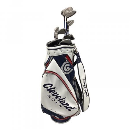 クリーブランド　キャディバッグ cleveland (クリーブランド) ゴルフクラブ&キャディバッグセット 計11